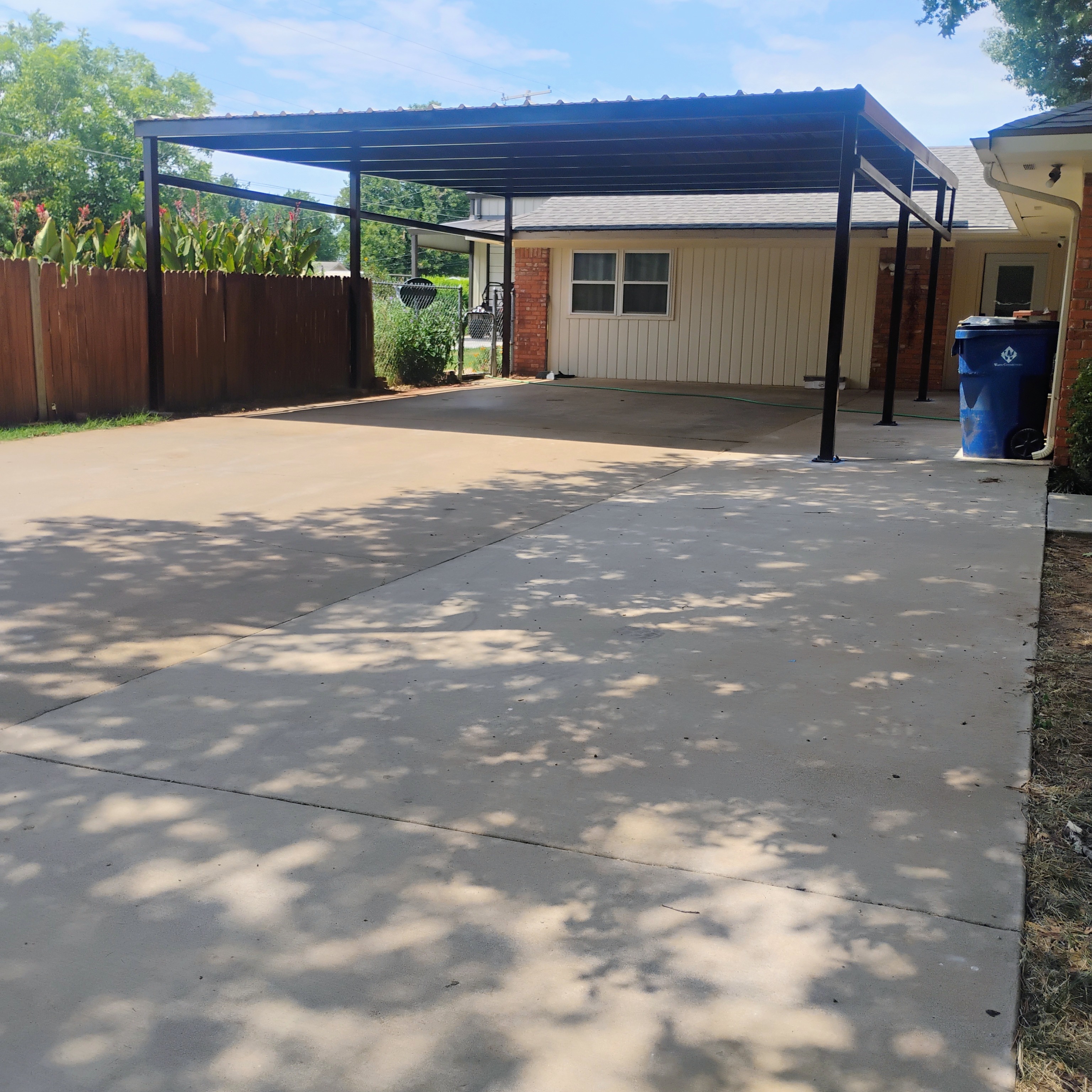 Metal carport by Forever Carports